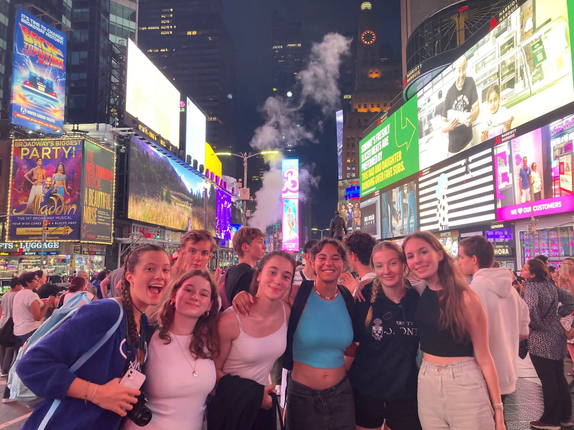 Séjour linguistique à Times Square, New York